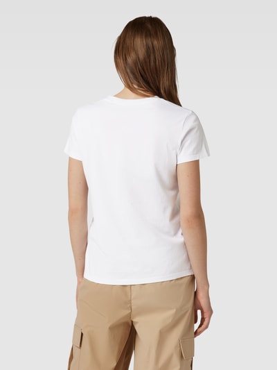 Levi's® T-shirt z nadrukiem z logo model ‘THE PERFECT TEE BATWING’ Biały 5