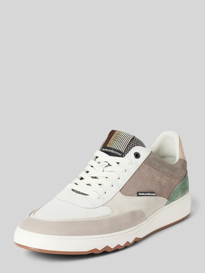 Floris Van Bommel Sneakers met vetersluiting Wit - 1