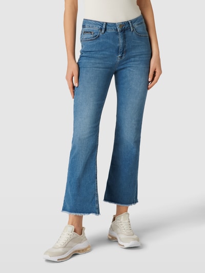 Buena Vista Jeans met labeldetails Blauw - 4
