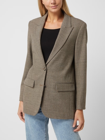 Oui Blazer mit Woll-Anteil  Hellbraun 4