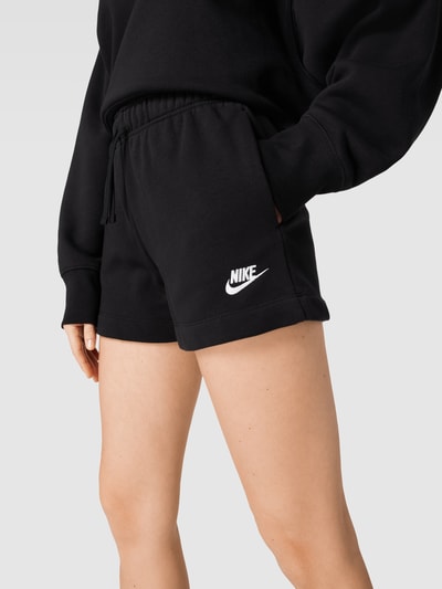 Nike Sweatshorts mit Label-Stitching Modell 'CLUB' Black 3