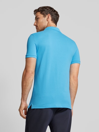 Lacoste Koszulka polo o kroju slim fit z naszywką logo model ‘CORE’ Oceaniczny 5