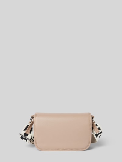 HUGO Handtasche mit Label-Print Modell 'Bel' Sand 4