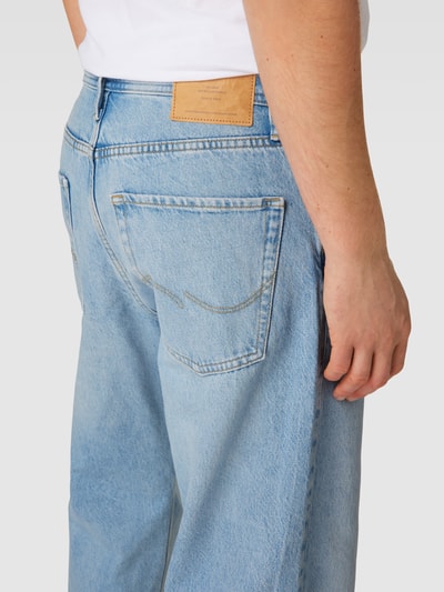 Jack & Jones Jeans mit Label-Patch Modell 'EDDIE' Jeansblau 3