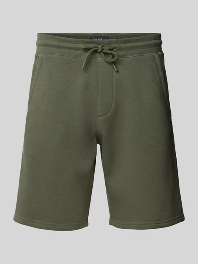MCNEAL Shorts mit elastischem Bund und Eingrifftaschen Khaki 2