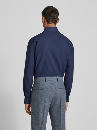 OLYMP Modern Fit Business-Hemd mit Kentkragen Marine 5