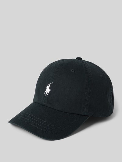 Polo Ralph Lauren Basecap mit Label-Stitching Black 1