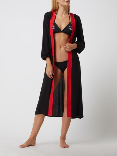 Karl Lagerfeld Beachwear Kimono van viscose Zwart - 1