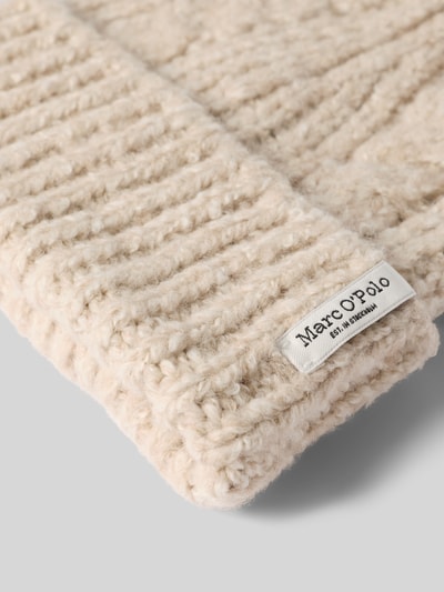 Marc O'Polo Beanie aus Alpaka-Mix Offwhite 2