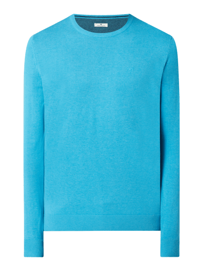 Tom Tailor Pullover aus Baumwolle  Ocean Melange 2