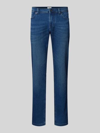 MCNEAL Tapered fit jeans met steekzakken Oceaanblauw - 1