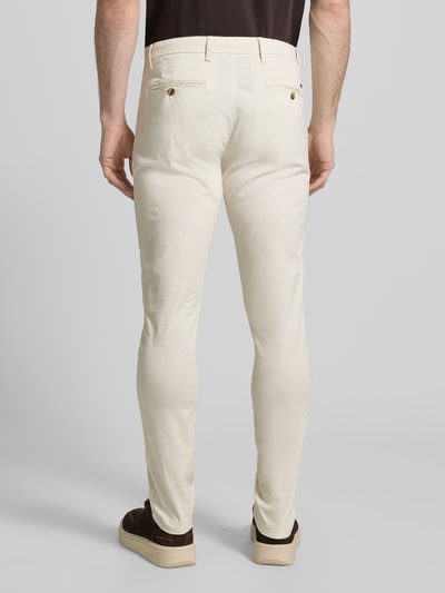 Tommy Hilfiger Slim Fit Chino aus Baumwoll-Mix Modell 'BLEECKER' Offwhite 5