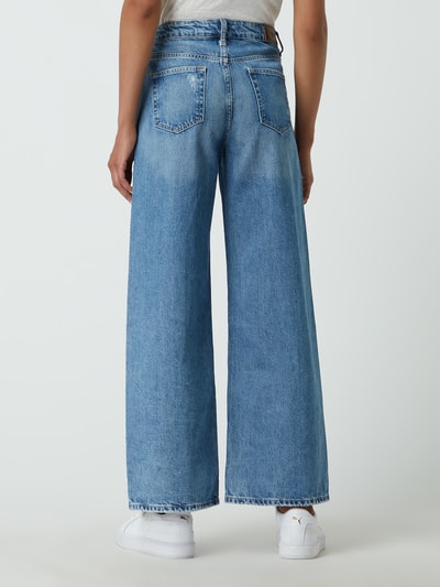 Pepe Jeans High waist jeans van katoen, model 'Faith' Jeansblauw - 5