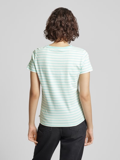 Tom Tailor Denim T-Shirt mit Rundhalsausschnitt Mint 5