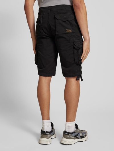 Alpha Industries Bermudas mit Cargotaschen Modell 'JET' Black 5