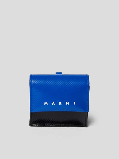 Marni Airpods Holder in Two-Tone-Machart Royalblau 3