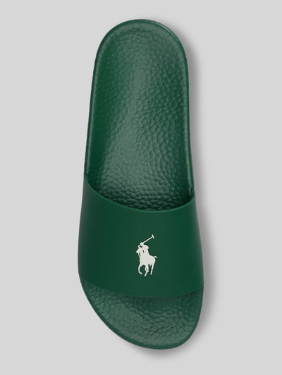 Polo Ralph Lauren Badeschuhe mit Logo Print Dunkelgruen 3