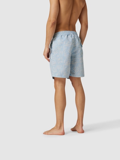 Frescobol Carioca Badehose mit Eingrifftaschen Hellblau 5