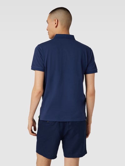 Gant Koszulka polo z paskami w kontrastowym kolorze model ‘CONTRAST COLLAR’ Ciemnoniebieski 5