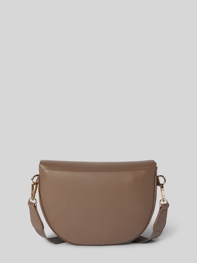 VALENTINO BAGS Handtasche mit Label-Detail und Schulterriemen Taupe 3
