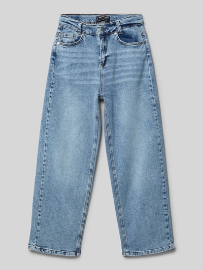 Blue Effect Jeans mit Label-Detail Blau 1