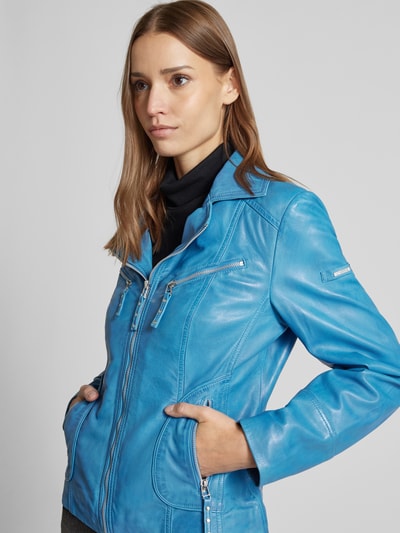 Cabrini Jacke mit Reißverschlusstaschen Blau 3