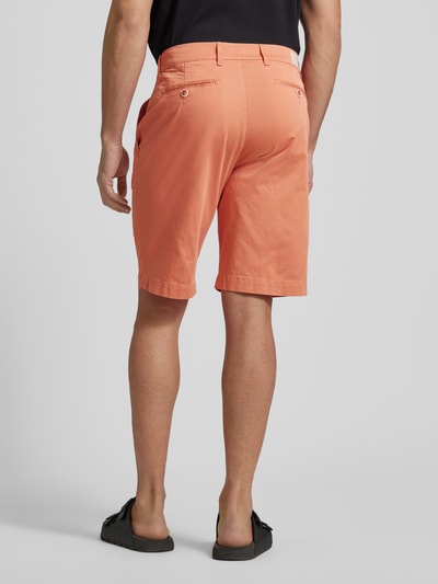 Brax Regular Fit Chino-Shorts mit Gesäßtaschen Modell 'BOZEN' Orange 5