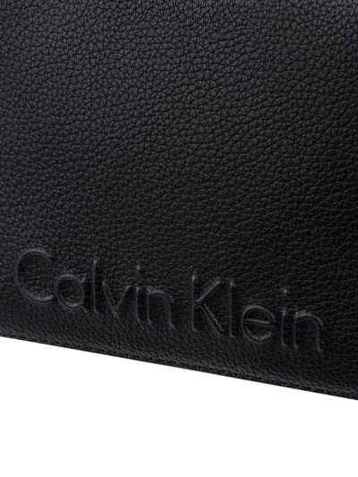 CK Calvin Klein Torba camera bag z logo strukturalnym Czarny 3