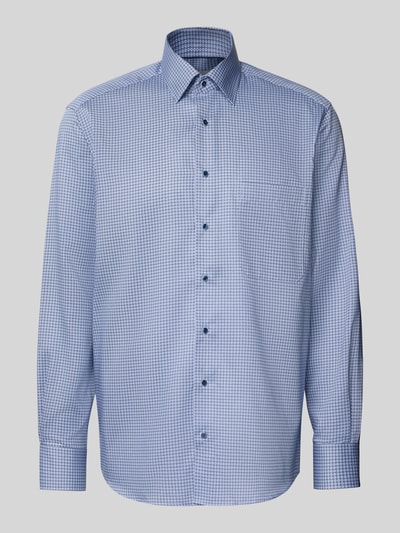 ETERNA Comfort Fit Business-Hemd mit Kentkragen Bleu 2