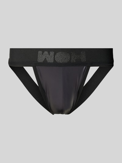 WOH Jockstrap mit elastischem Label-Bund Modell 'Night Universe' Black 1