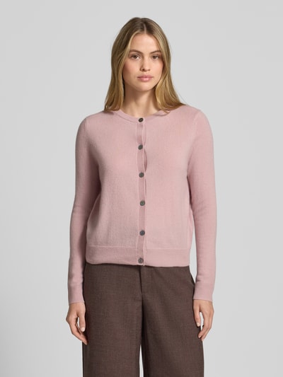 Christian Berg Woman Kurtka z dzianiny z kaszmiru z okrągłym dekoltem Jasnoróżowy 4
