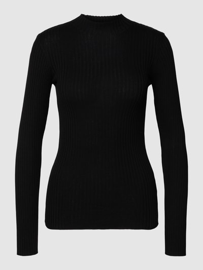 Armedangels Strickpullover in Ripp-Optik Modell 'Alaani' Black 2