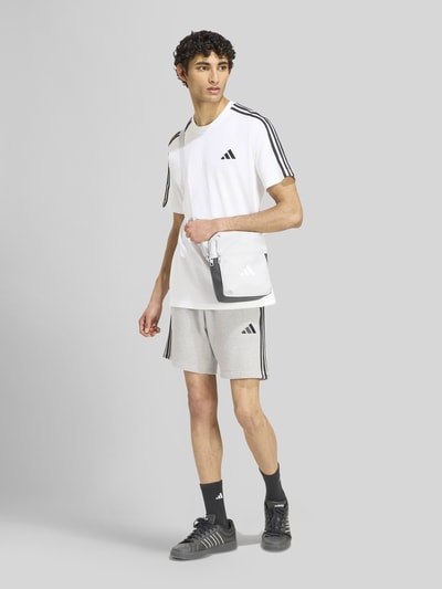 adidas Sportswear Regular Fit T-Shirt aus reiner Baumwolle Modell 'M 3S SJ LC T' Weiss 1