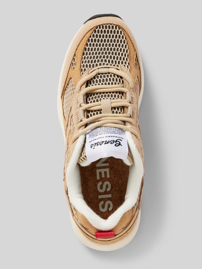 Genesis Sneaker mit Label-Patch Modell 'G-Eco`99' Beige 3