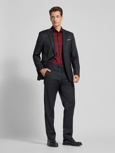 OLYMP Level Five Slim Fit Businesshemd aus Baumwoll-Mix Rot 1