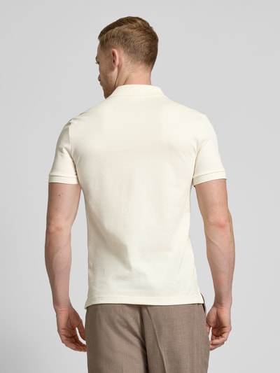 Lacoste Slim Fit Poloshirt mit Label-Patch Modell 'PIQUE' Offwhite 5