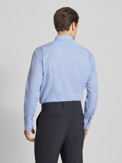 Christian Berg Men Regular Fit Businesshemd mit Kentkragen Bleu 5