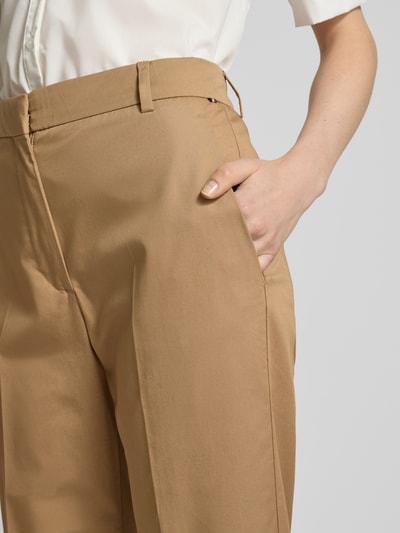Tommy Hilfiger Slim fit chino van een mix van katoen en lyocell Camel - 3