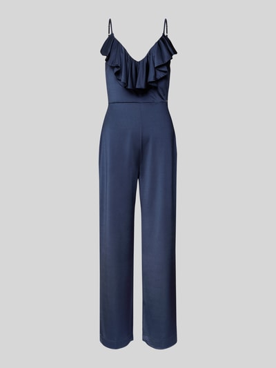 Guess Jumpsuit met volant, model 'ALICE SLINKY' Marineblauw - 2