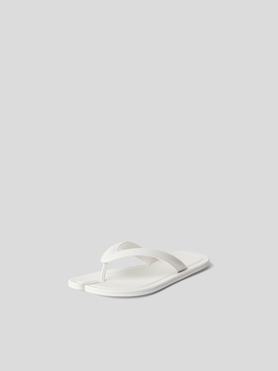 Maison Margiela Zehentrenner mit Tabi-Toe Weiss 2