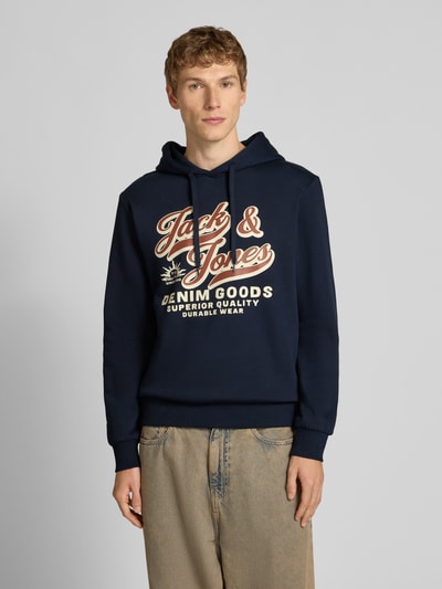 Jack & Jones Hoodie mit Kapuze Marine 4