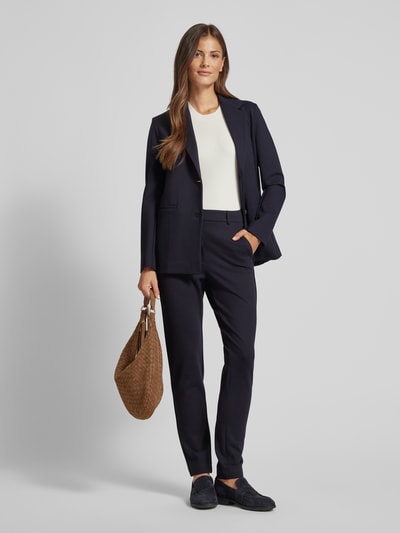 MaxMara Leisure Blazer mit Reverskragen Modell 'JOICE' Marine 1