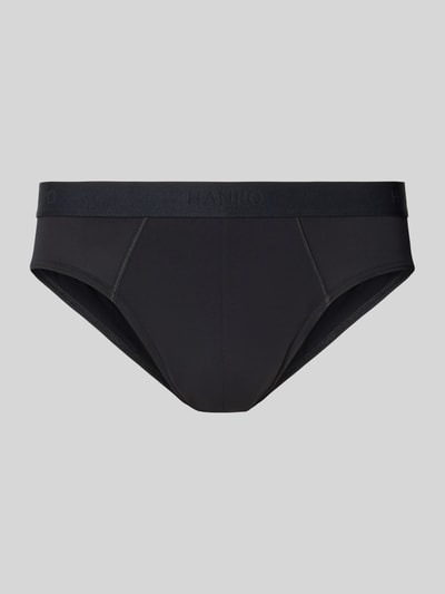 Hanro Slip van bijzonder licht, soepel microvezel Zwart - 1