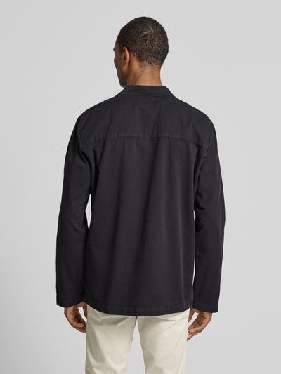 camel active Regular Fit Hemdjacke mit Reverskragen Marine 5