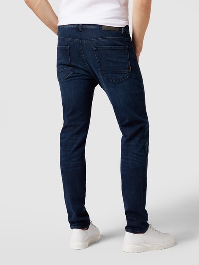 BOSS Orange Tapered Fit Jeans mit Stretch-Anteil Modell 'Taber' Marine 5