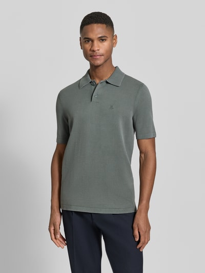 Marc O'Polo Regular Fit Poloshirt aus reiner Baumwolle Oliv 4