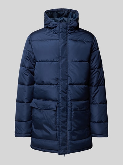 Blend Steppjacke mit Label-Patch Marine 2