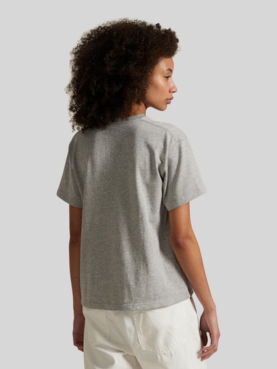 Polo Ralph Lauren Relaxed Fit T-Shirt aus reiner Baumwolle Mittelgrau Melange 5