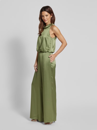 V by Vera Mont Jumpsuit met halter Groen - 1