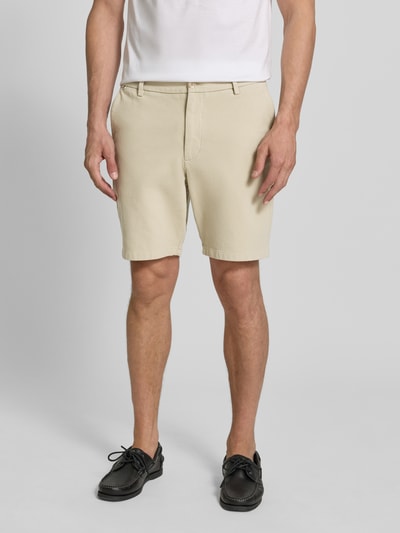 BOSS Modern Fit Chinoshorts aus Baumwoll-Mix Modell 'KANE1' Beige 4